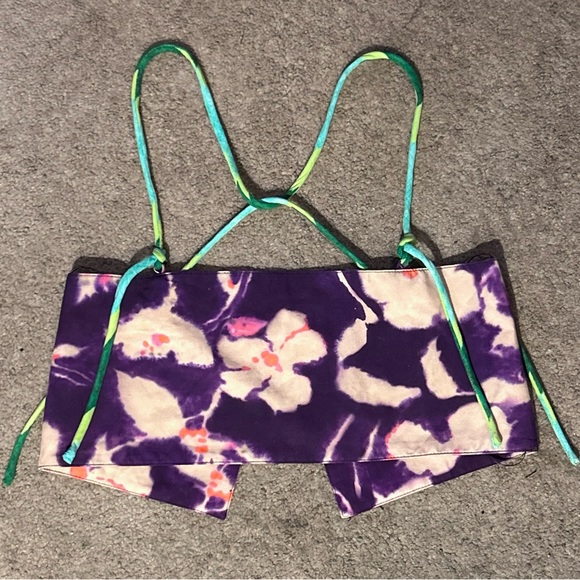 Zara Floral Linen Blend Top - Picture 8 of 15